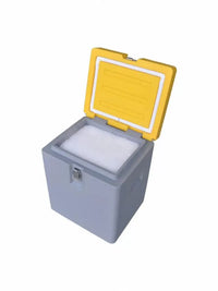Ultra-Low Temperature Dry Ice Storage and Transport Cooler Box for Vaccines and Frozen Food