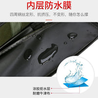 Waterproof Fishing Rod Bag Double/Triple Layer for Sea Rods 80cm-125cm