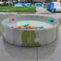 Foldable PVC Pet Swimming Pool for Dogs and Other Animals - Portable Outdoor Bathing Tub
