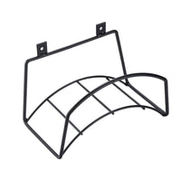 Heavy-Duty Wall-Mounted Metal Garden Hose Holder Rustproof Water Pipe Storage Rack