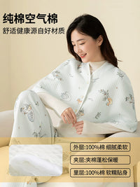 Maternity Nursing Shawl Pure Cotton Postpartum Breastfeeding Cape for Women