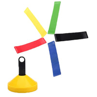 Agility Ladder Training Set with Cones and Discs for Kids' Taekwondo and Soccer Training