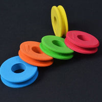 EVA Foam Fishing Main Line Spool Winding Board, Multi-Color Multi-Size Fishing Gear Accessories Line Winder