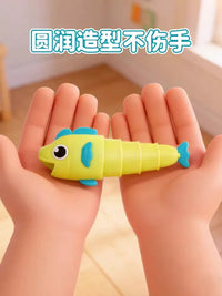 Fishing Battle Game for Kids, Telescopic Rod Interactive Educational Toy
