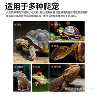 Reptile Heat Lamp Dome with PID Temperature Control for Geckos, Hermit Crabs, and Other Small Pets