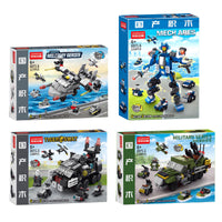 Mini Building Blocks Set for Kids, Compatible with Major Brands, Educational STEM Toy for Boys 6-12 Years