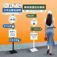 Event Sign Stand with Weighted Base for KT Board Displays