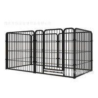 Pet Playpen Indoor Dog Fence with Door for Small Medium Large Dogs