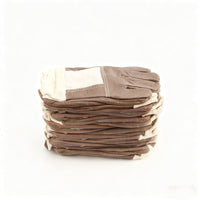 Thickened Short Cowhide Welder Gloves for High-Temperature Protection