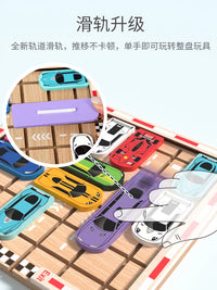 Car Escape Logic Puzzle Game for Kids, Brain Teaser Sliding Block Toy