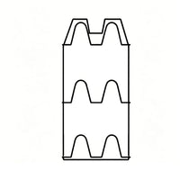 Wall-Mounted Slipper Rack with Drainage for Bathroom, Punch-Free Storage Organizer
