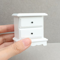 1:12 Dollhouse Miniature Bedroom Furniture Set - Nightstand Cabinet