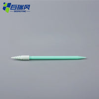 Industrial Cleanroom Swabs High-Density Foam Flat/Round Head Precision Instrument Cleaning Sticks