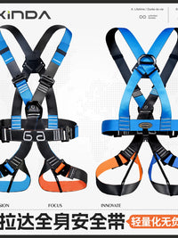 Xinda Full Body Climbing Harness for Adults and Children, Via Ferrata and Adventure Park Safety Gear