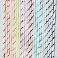 5mm White Base Colorful Flecked Polyester Rope for DIY Crafts, Shoelaces, Bag Straps, and Drawstrings