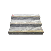 Marble Pattern Stair Tread Tile 470x1200mm for Villas and Self-Built Homes