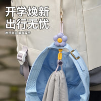 Floral Hat Clip for Travel Bags and Backpacks - Anti-Loss Portable Hat Holder