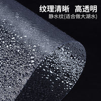 DIY Sand Table Architectural Model Transparent Water Ripple Paper for Scenery