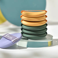 Big Dipper Seven-Star Cushion Puff for Liquid Foundation and Loose Powder, Wet and Dry Use, Super Soft Makeup Sponge