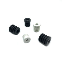 Adjustable Round Tube Inserts with M6/M8 Threaded Nuts for Furniture Legs