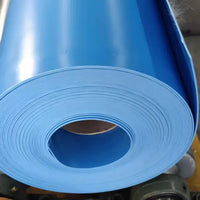 Blue Geomembrane Liner for Swimming Pools and Water Parks, Impermeable Pond Liner