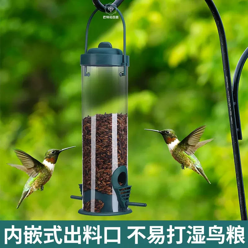 Outdoor Hanging Bird Feeder for Garden Patio Wild Birds