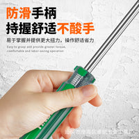 High Transparency Striped Handle Slotted Phillips Flat Head Screwdriver Set for Home Appliance Toy Industrial Maintenance Disassembly Tool