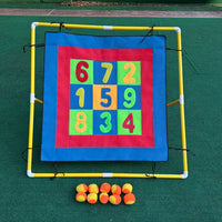 Kids Sticky Ball Target Game Set for Outdoor Play and Sensory Training