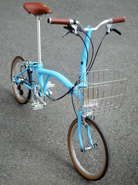 Stainless Steel Foldable Bicycle Basket for Brompton D7 D10 P8 Bikes, Quick Release Front Carrier for Pets and Storage