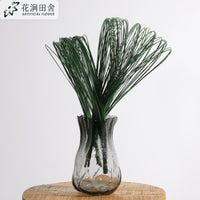 Artificial Green Iron Leaf Grass for Floral Arrangements and Wedding Decor