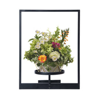Metal Wall-Mounted Planter Holder for Indoor Plants