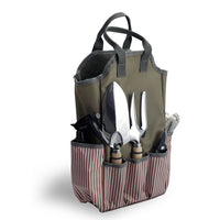 Multifunctional Oxford Cloth Garden Tool Bag Apron with Waterproof Lining