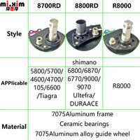 Road Bike Ceramic Bearing Rear Derailleur Pulley Guide Wheel for Shimano 6800/6870/6770/9000/9070