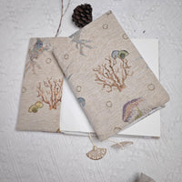 Adjustable Fabric Book Cover for Notebooks and Journals