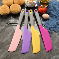 One-Piece Silicone Spatula for Baking, Cream, Salad, and Jam