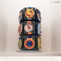 360° Rotating Medal Display Rack for Marathon, Running and Hiking Medals