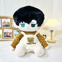 40cm Cotton Doll Clothes Set with Puppy Tie - Trendy Outfits for Plush Dolls