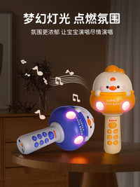 Kids Wireless Karaoke Microphone with Echo, Early Education Toy for Boys & Girls