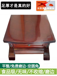 Food-Grade Frosted PVC Table Protector Mat for Nightstands, Cabinets, and TV Stands