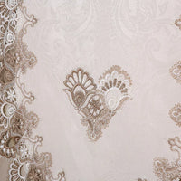 Refrigerator Washing Machine Dust Cover with Lace Trim, Multi-purpose Appliance Top Cover