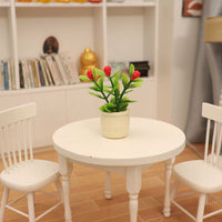 Miniature Tulip Potted Plant for Dollhouse Decoration
