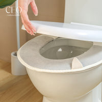 CEO Toilet Seat Cover, Thickened Cartoon Embroidered Toilet Cushion for Winter