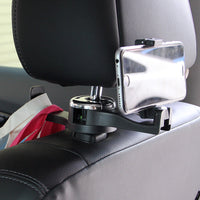 Car Seat Back Phone Holder and Dual Hook Hanger