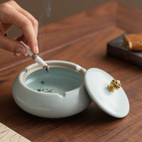 Ru Kiln Celadon Gaiwan Tea Set Accessories