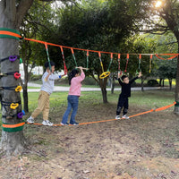 Kids Outdoor Climbing Sensory Training Equipment Gymnastics Rings Balance Toy