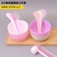 DIY Facial Mask Mixing Bowl Set with Spatula