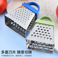 4-inch Stainless Steel Mini Grater for Cheese, Garlic, and Vegetables