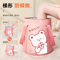 Portable Foldable Foot Spa Bucket for Soaking Feet and Calves, Insulated Deep Basin