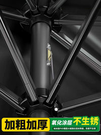 Outdoor Patio Umbrella with UV50+ Protection and Heavy-Duty Base, Foldable Cantilever Umbrella for Garden, Market, and Camping