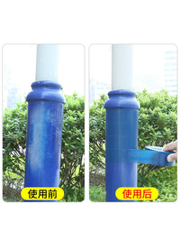Pipe Wrap Cover Tape for Bathroom and Home Decor - Self-Adhesive PVC for Drain, Sewer, and Heating Pipes